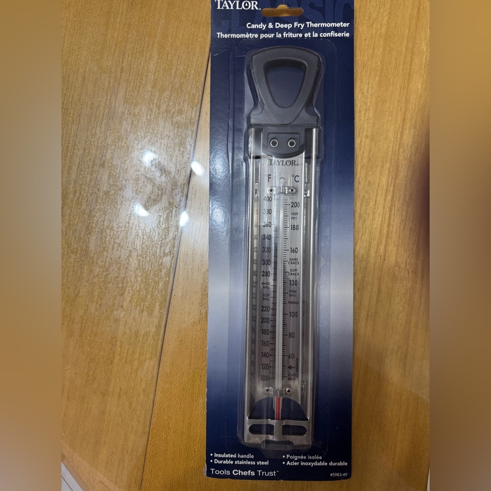 Taylor Black Handle Cooking Thermometer